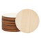24 Pack Unfinished Wood Circles for Crafts, 4 Inch Round Wooden Cutouts for DIY Coaster Projects